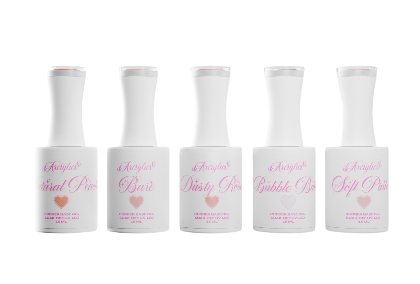 Rubber Base Nude Essentials - Collection