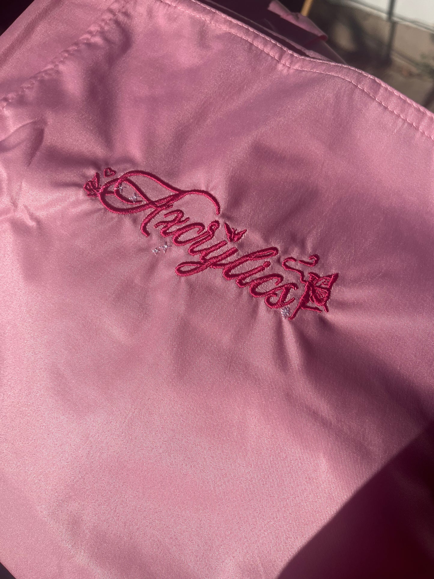 Axcrylics Logo Pink Apron