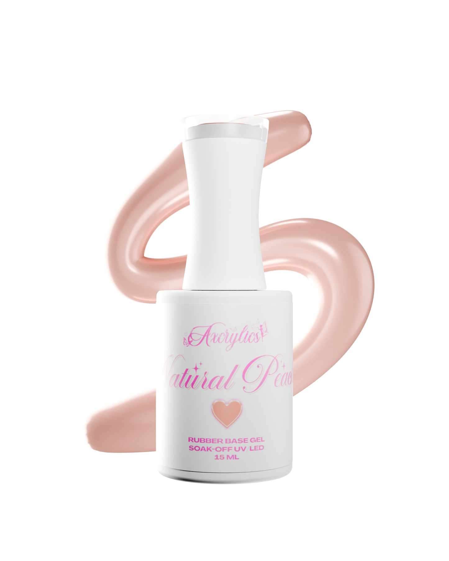 Natural Peach - Rubber Base