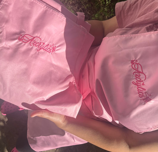 Axcrylics Logo Pink Apron